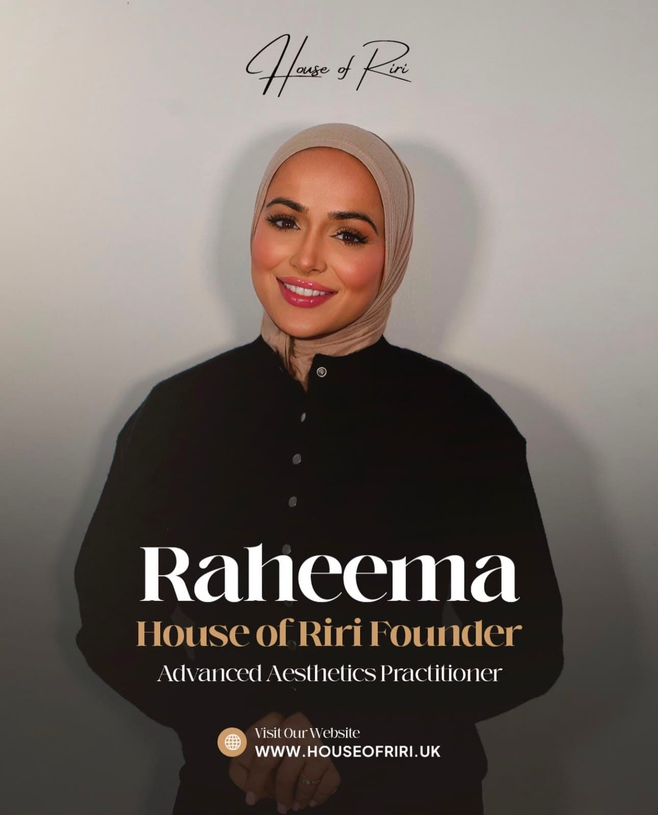 Portrait of Raheema, founder of House of Riri