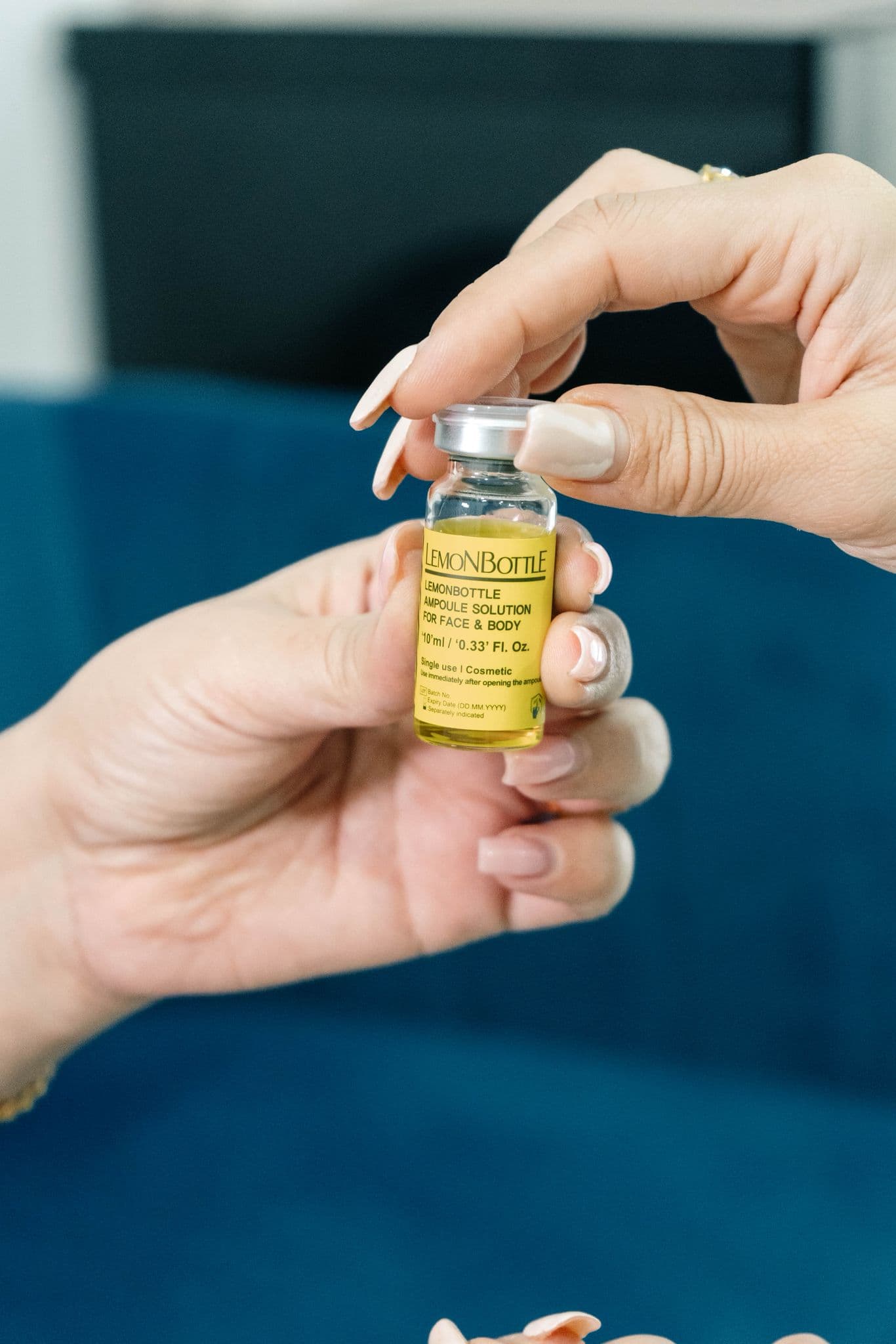 Lemon Bottle solution vial at House of Riri