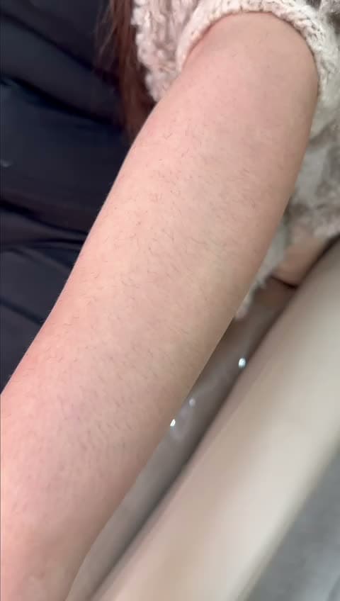 Discussing hair removal at a consultation at House of Riri